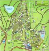 地図　カーステンボッシュ植物園