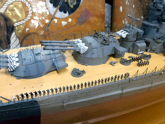 戦艦大和展示室の模型