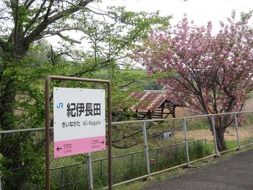 2019 4 21 天空の庭・高見の郷　JR和歌山線　車中より